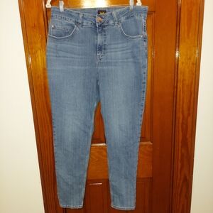 Lee Women's High Rise Blue Jeans